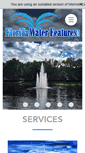 Mobile Screenshot of floridawaterfeatures.com